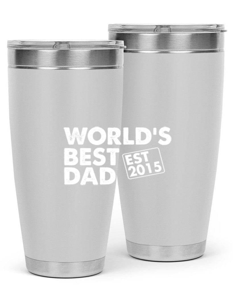 world is best dad est m 62#- dad- Tumbler