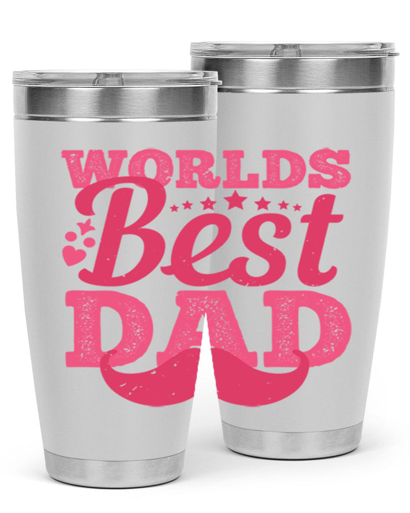 worlds best dad 142#- fathers day- Tumbler