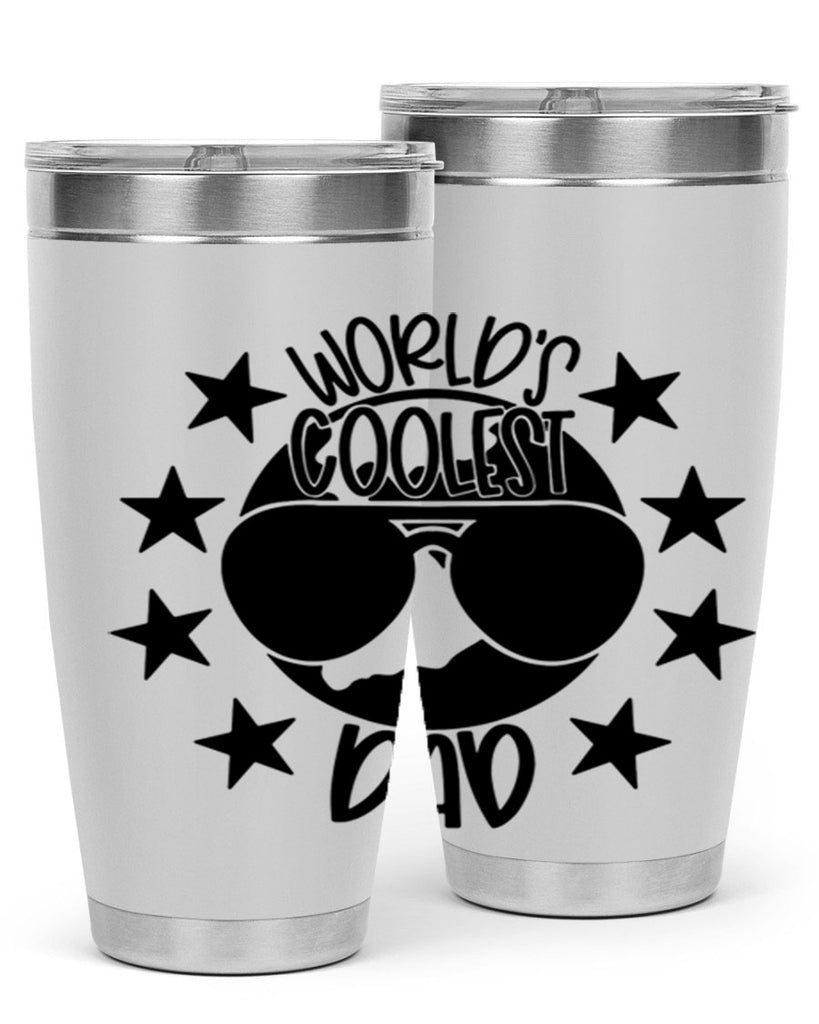 worlds coolest dad 11#- fathers day- Tumbler