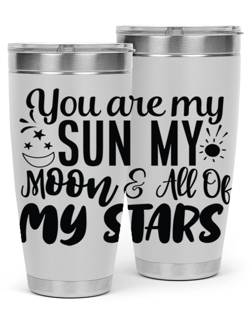 you are my sun my moon all of my stars 4#- family- Tumbler