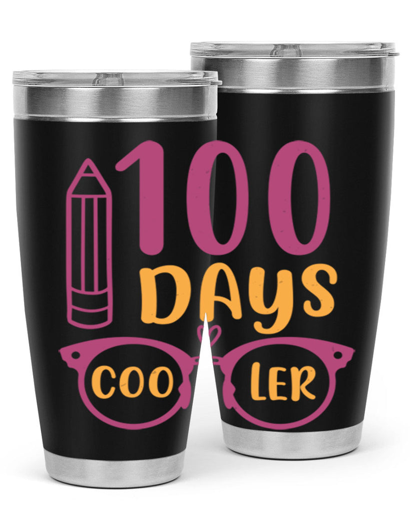 2 days cooler 42#- 100 days of school- Tumbler