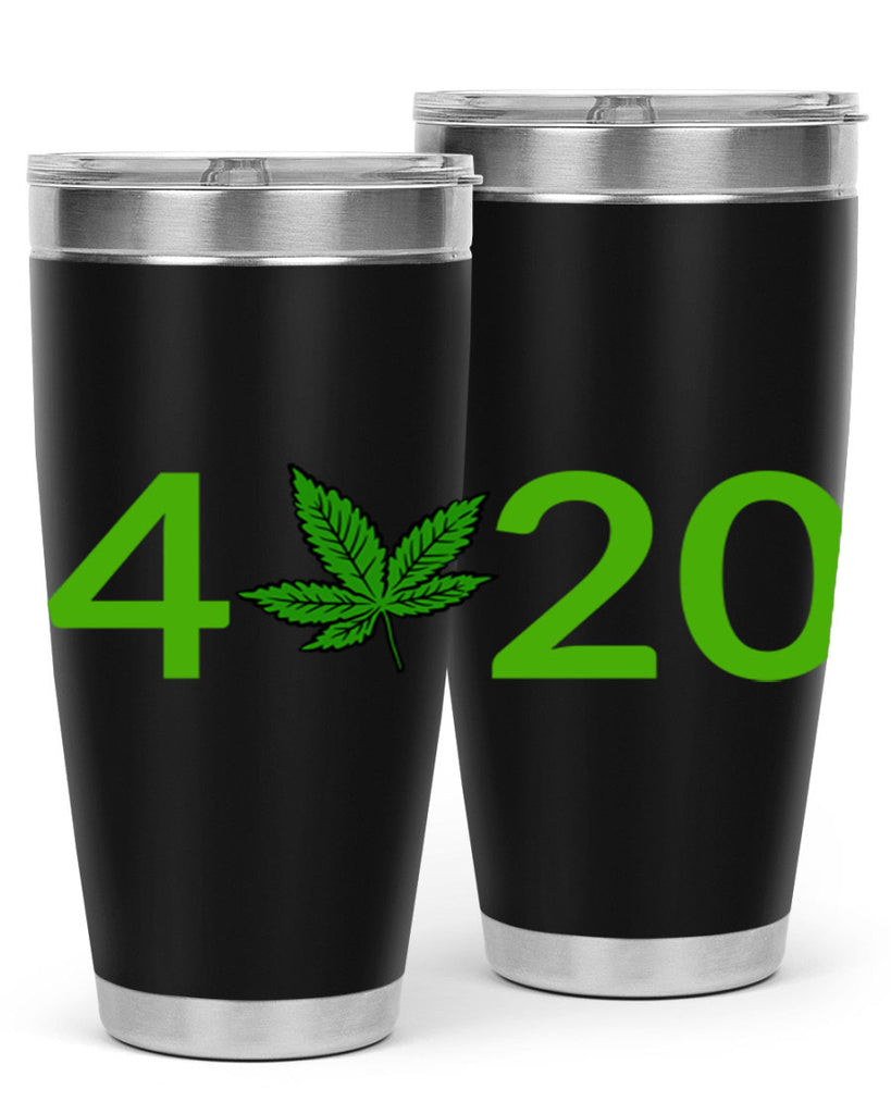 4 cannabis 20#- marijuana- Tumbler