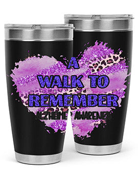 AlzheimerS Awareness A Walk To Remember 10#- alzheimers- Tumbler