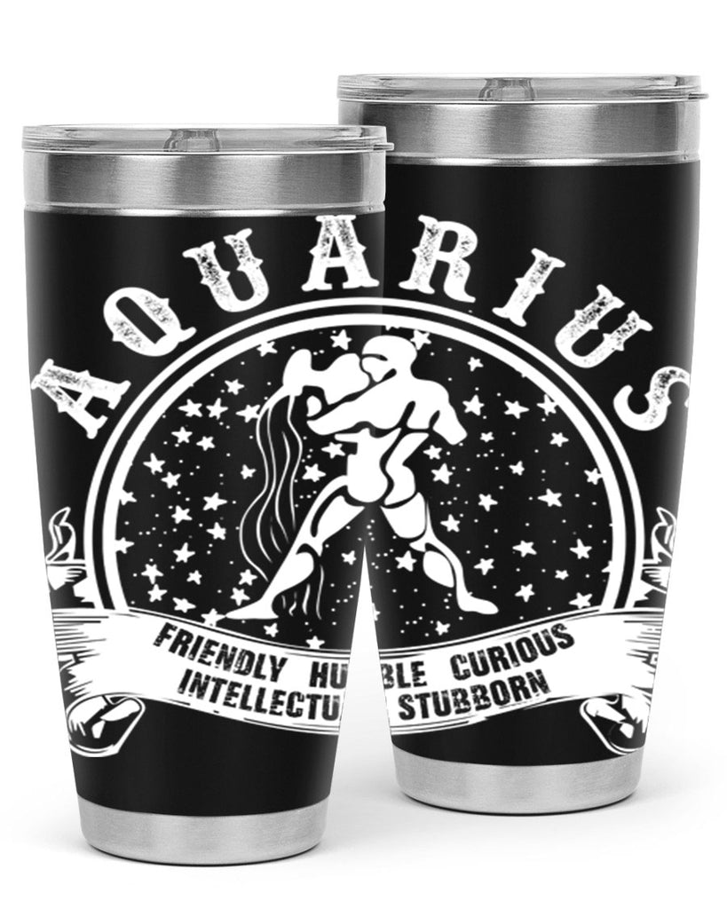 Aquarius 43#- zodiac- Tumbler