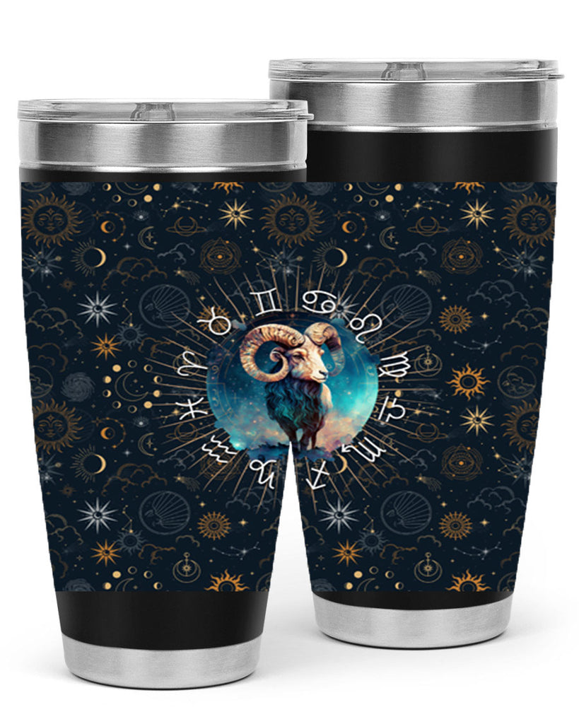 Aries Straigth 95#- zodiac- Tumbler