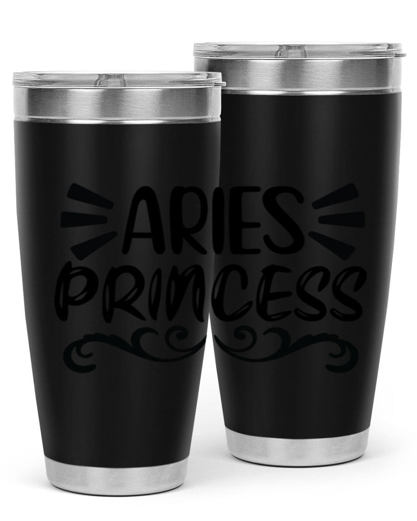 Aries princess 117#- zodiac- Tumbler