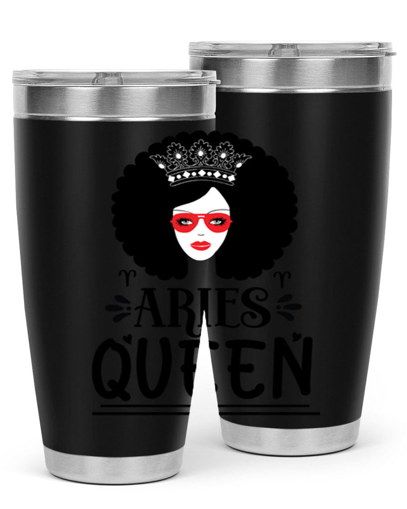 Aries queen 120#- zodiac- Tumbler