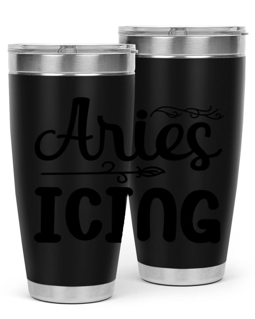 Ariesicing 106#- zodiac- Tumbler