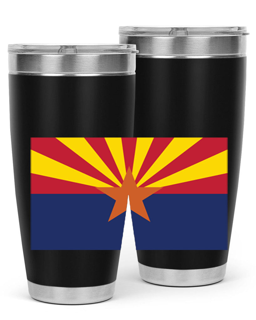 Arizona 49#- Us Flags- Tumbler