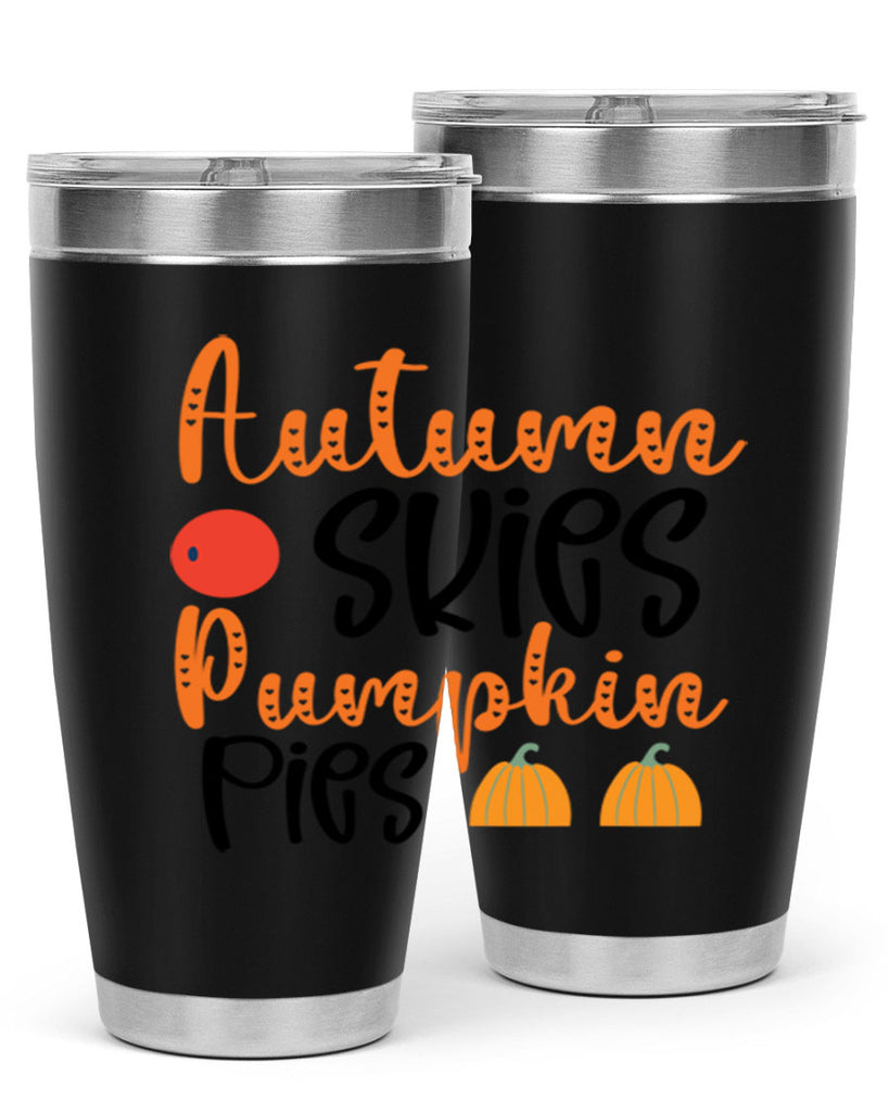 Autumn Skies Pumpkin Pies 30#- fall- Tumbler