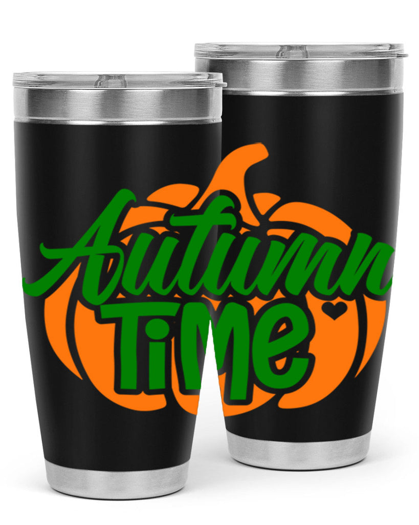 Autumn Time 34#- fall- Tumbler