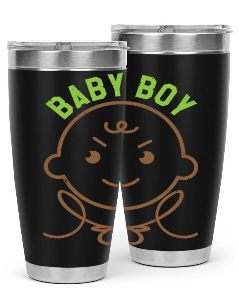 Baby Boy Style 4#- baby shower- tumbler