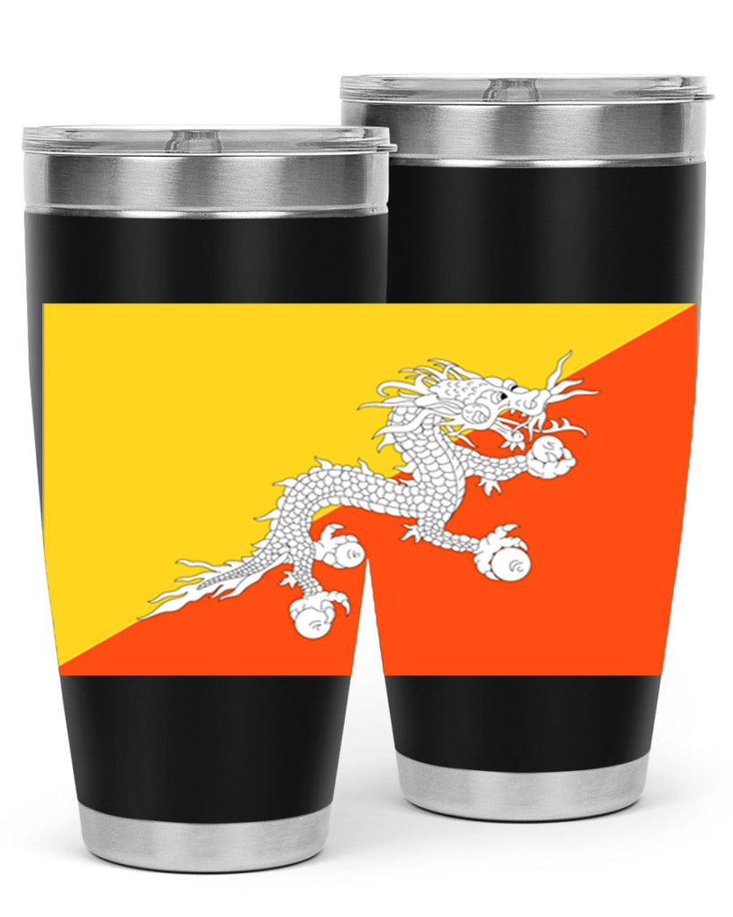 Bhutan 178#- world flags- Tumbler