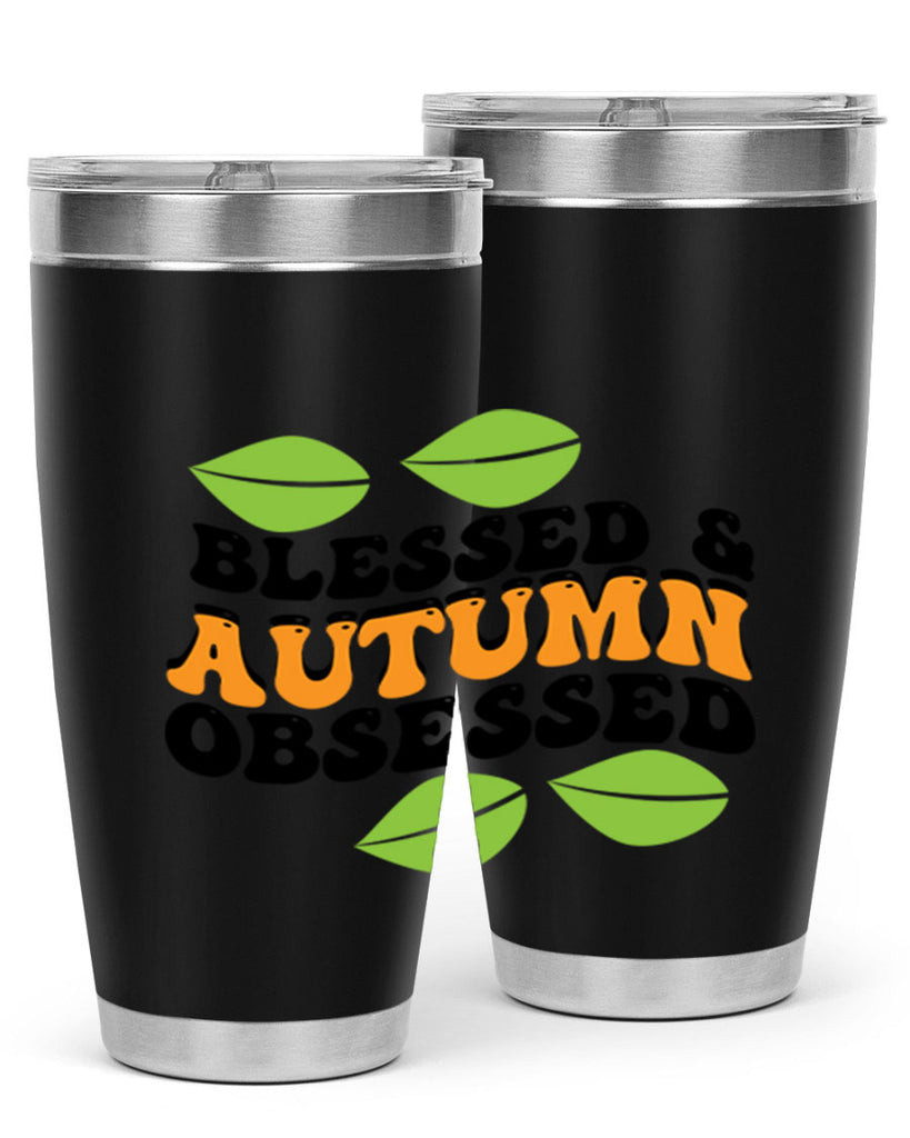Blessed Autumn Obsessed 48#- fall- Tumbler