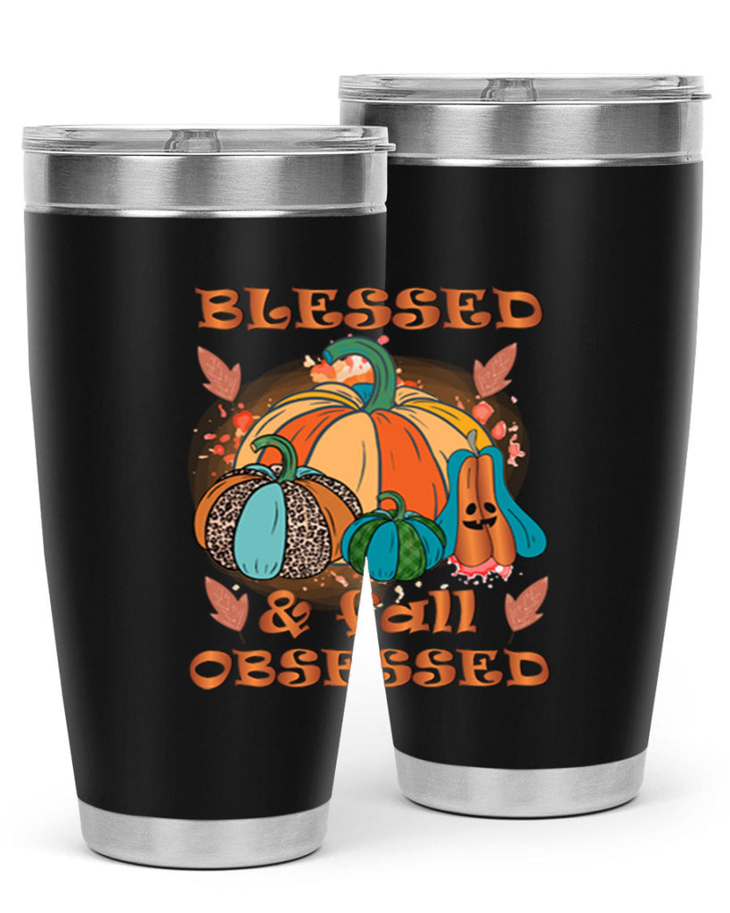 Blessed Fall Obsessed 49#- fall- Tumbler