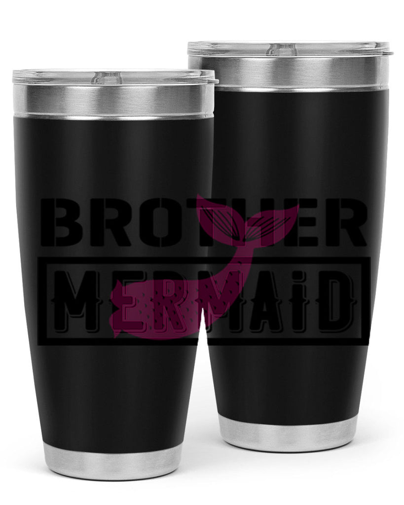 Brother mermaid 86#- mermaid- Tumbler