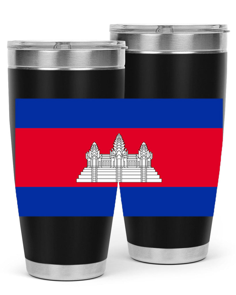 Cambodia 168#- world flags- Tumbler