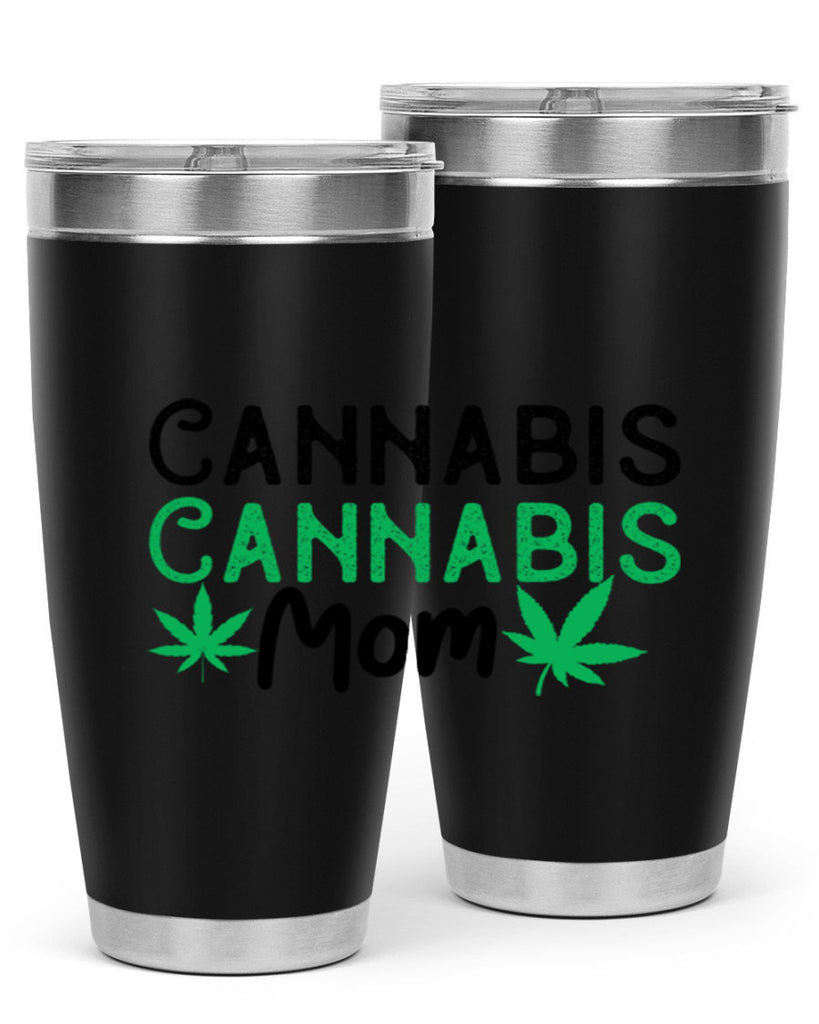 Cannabis Mom 48#- marijuana- Tumbler