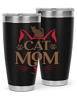 Cat Mom Style 6#- cat- Tumbler