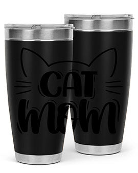 Cat Mom Style 85#- cat- Tumbler