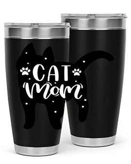 Cat Mom Style 86#- cat- Tumbler