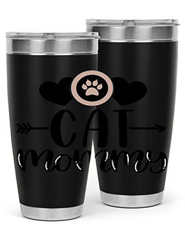Cat Mommy Style 87#- cat- Tumbler