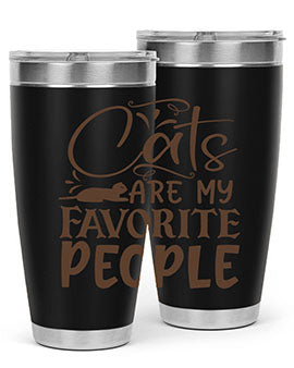 Cats Are My Favorite People Style 7#- cat- Tumbler