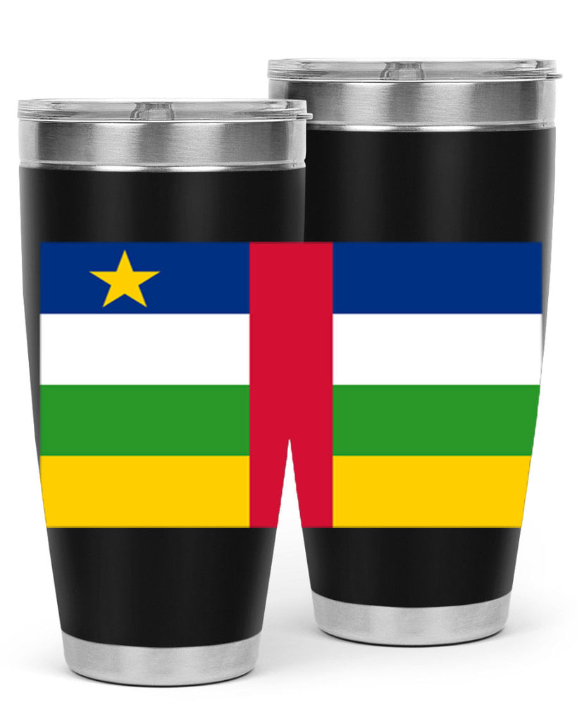 Central African Republic 165#- world flags- Tumbler