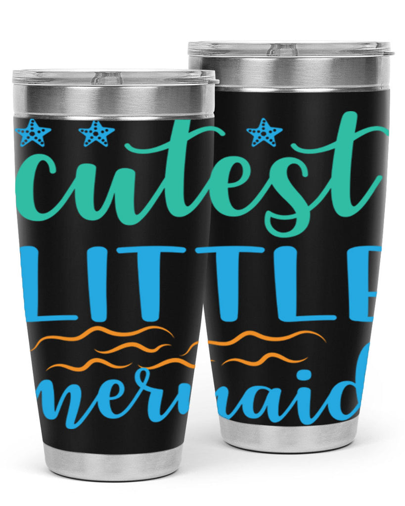 Cutest Little Mermaid Design 97#- mermaid- Tumbler