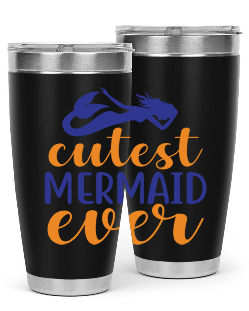 Cutest Mermaid Ever 91#- mermaid- Tumbler
