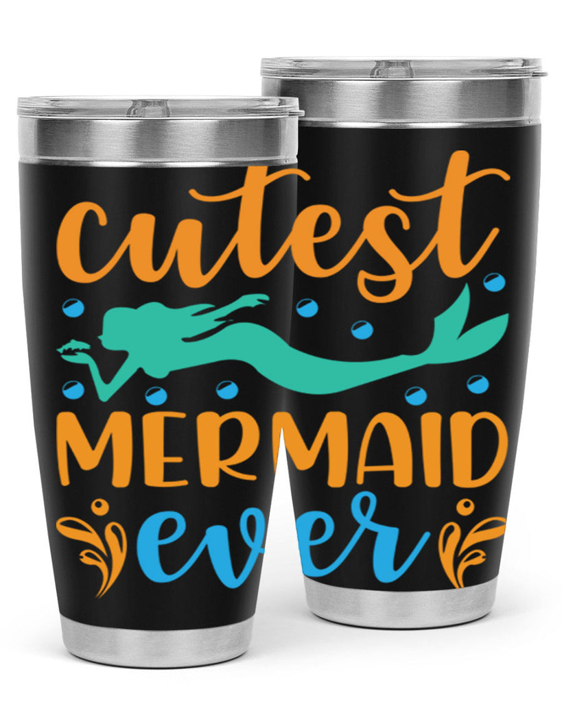 Cutest Mermaid Ever Design 102#- mermaid- Tumbler