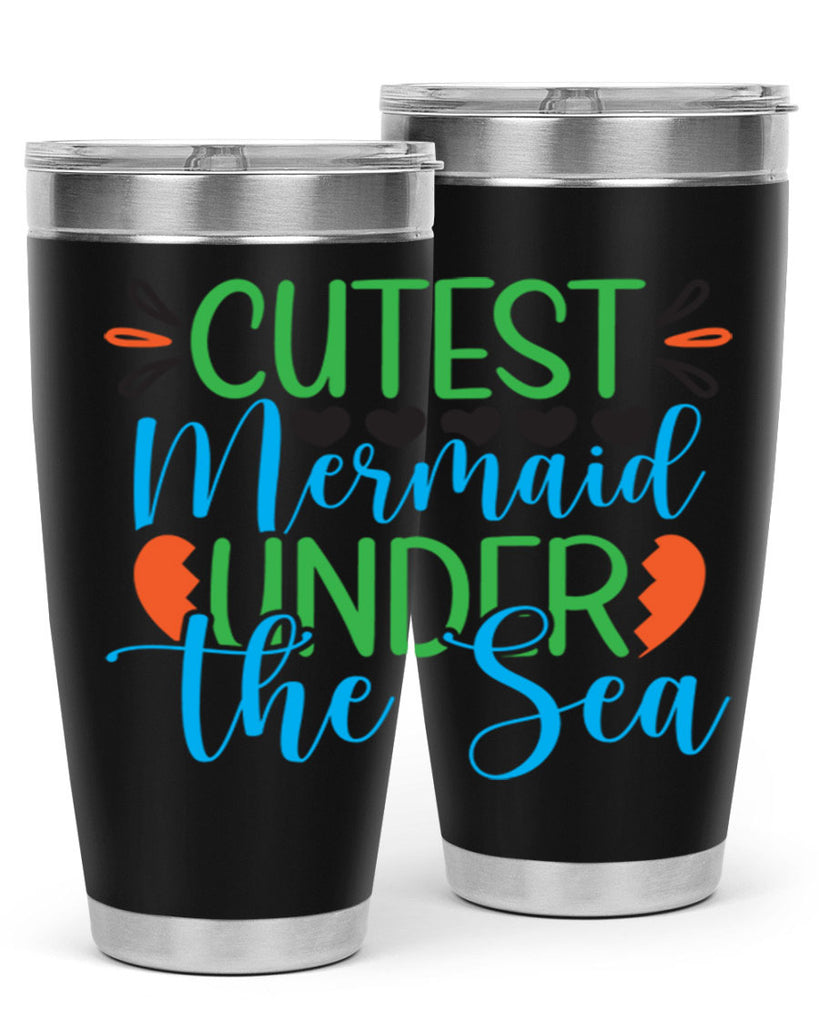 Cutest Mermaid Under The Sea 109#- mermaid- Tumbler