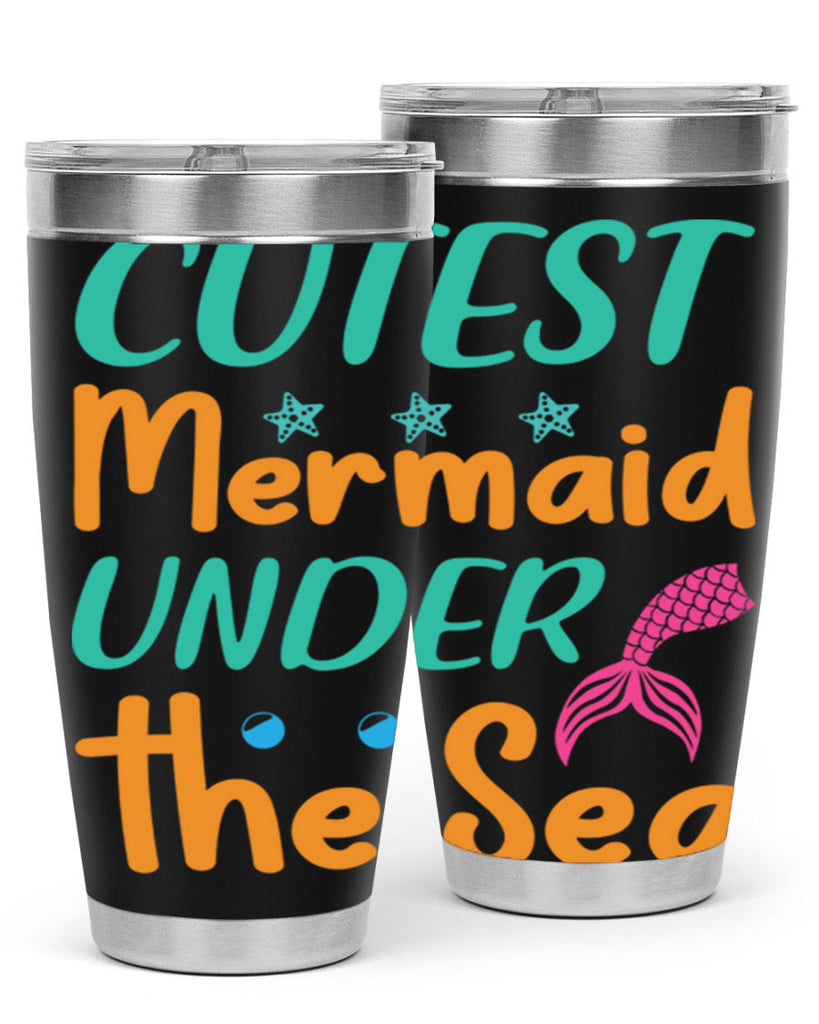 Cutest Mermaid Under the Sea 107#- mermaid- Tumbler