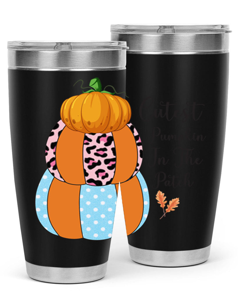 Cutest Pumpkin in the Patch 64#- fall- Tumbler