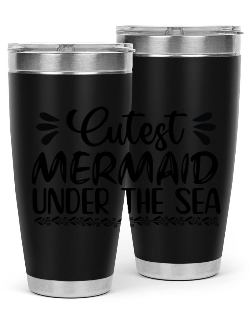 Cutest mermaid under the sea 105#- mermaid- Tumbler