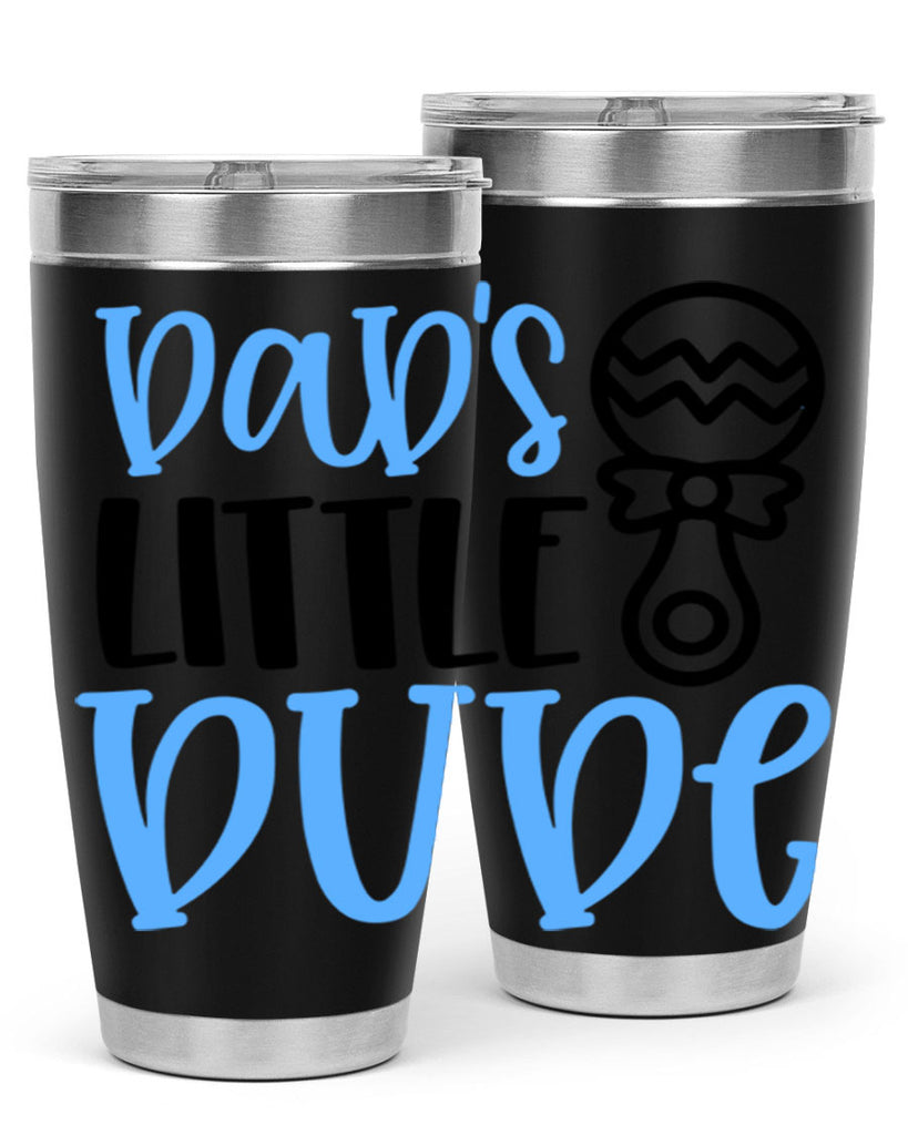 Dads Little Dude Style 102#- baby- tumbler