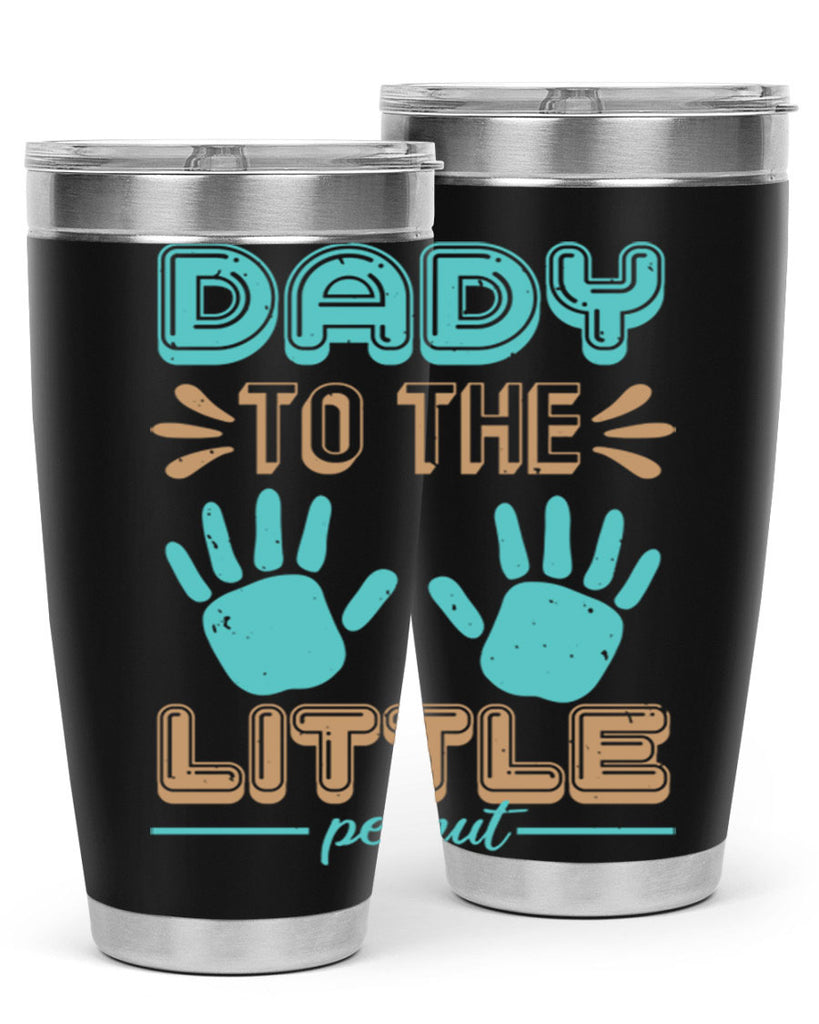 Dady to the little peanut Style 43#- baby shower- tumbler