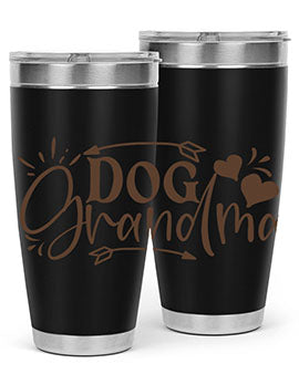 Dog Grandma Style 101#- dog- Tumbler