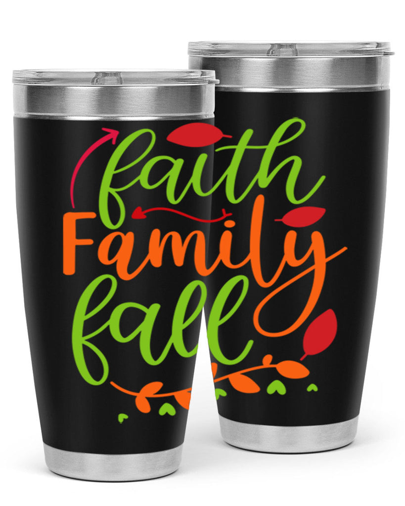 Faith Family Fall 82#- fall- Tumbler