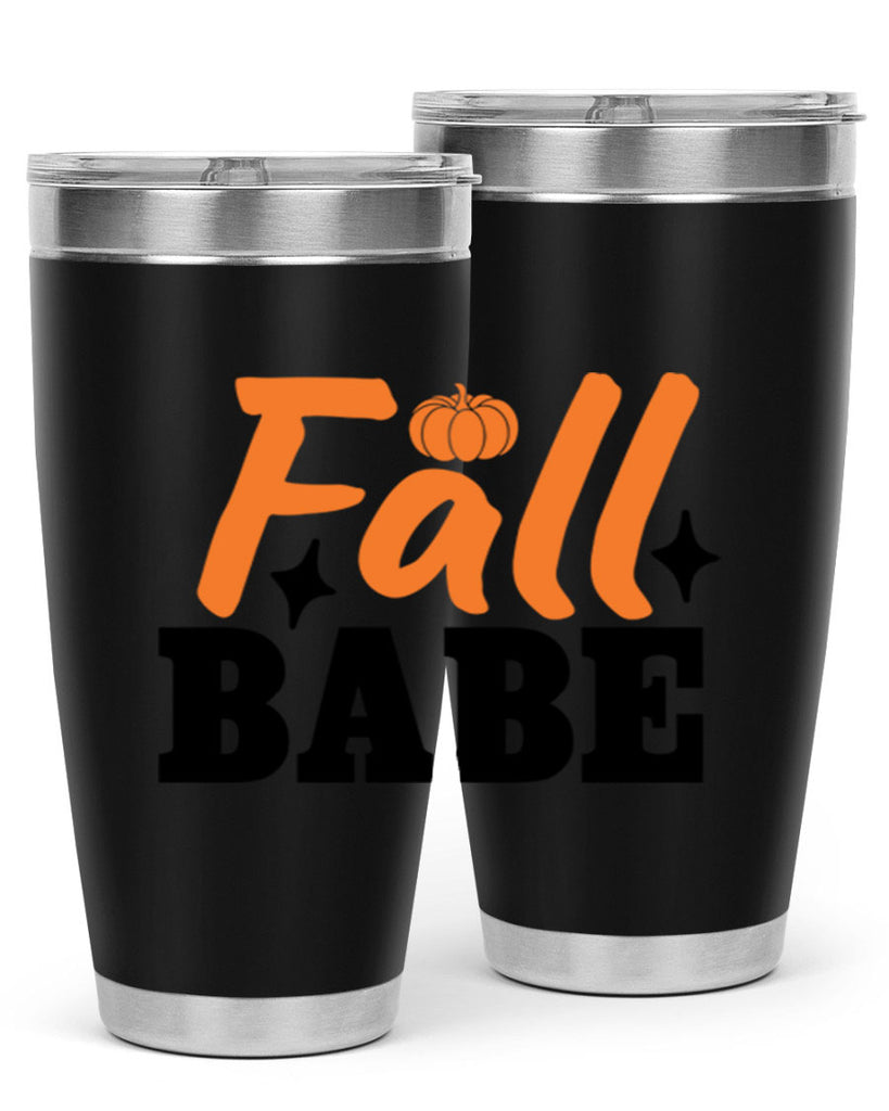 Fall Babe 89#- fall- Tumbler