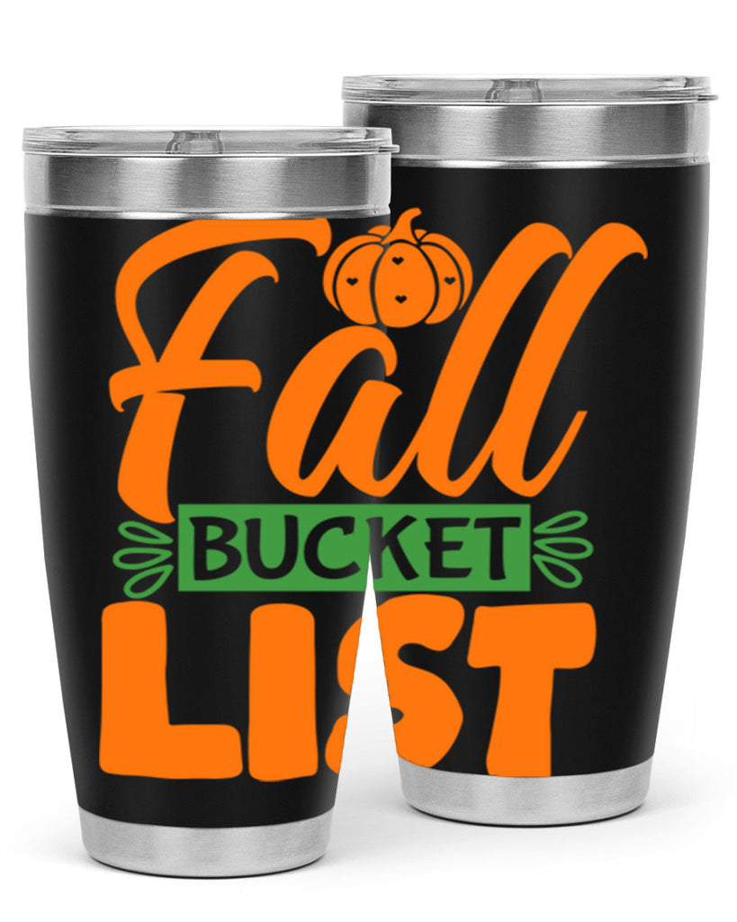 Fall Bucket List 93#- fall- Tumbler