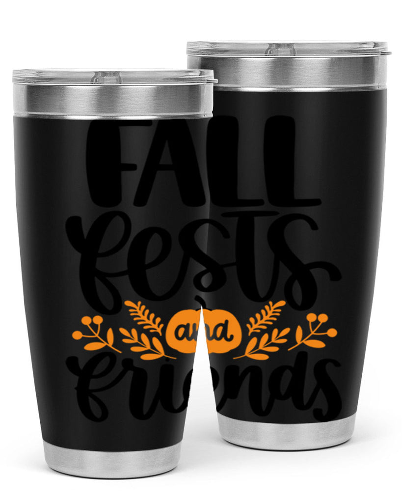 Fall Fests And Friends 484#- fall- Tumbler