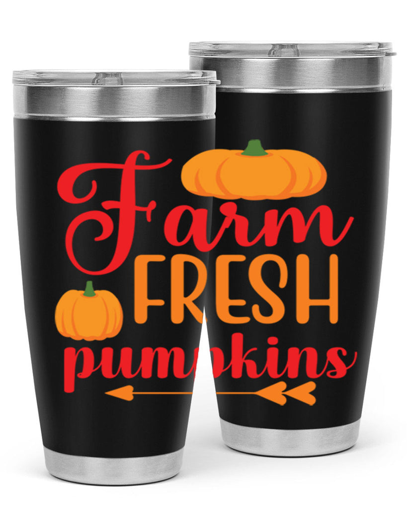 FarmFreshPumpkins 177#- fall- Tumbler
