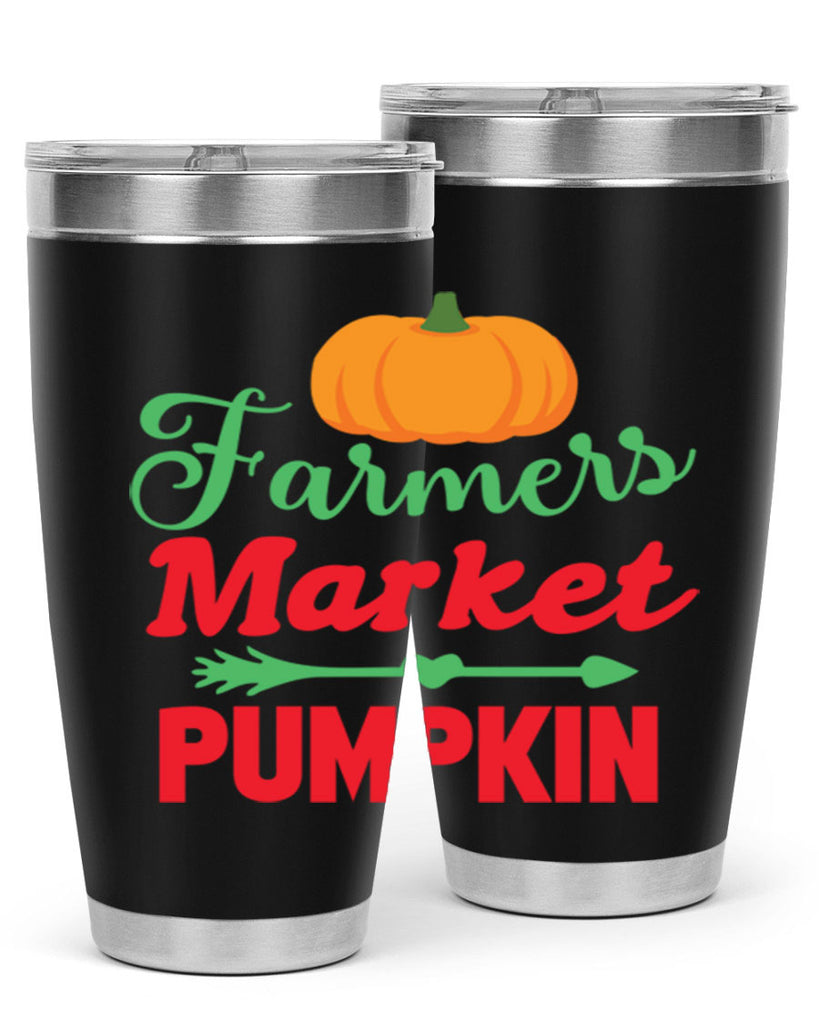 FarmersMarketPumpkin 180#- fall- Tumbler