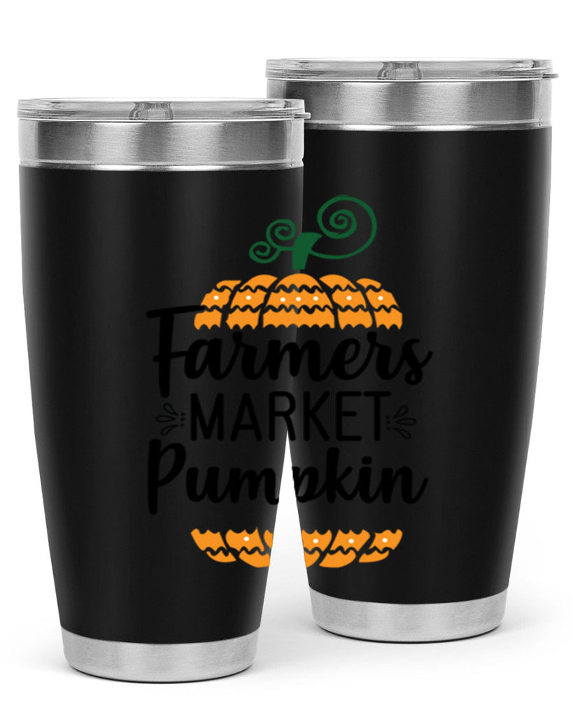 Farmersmarketpumpkin 179#- fall- Tumbler