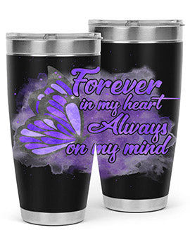 Forever In My Hear Alzheimer 149#- alzheimers- Tumbler