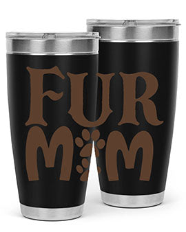 Fur Mom Style 88#- dog- Tumbler