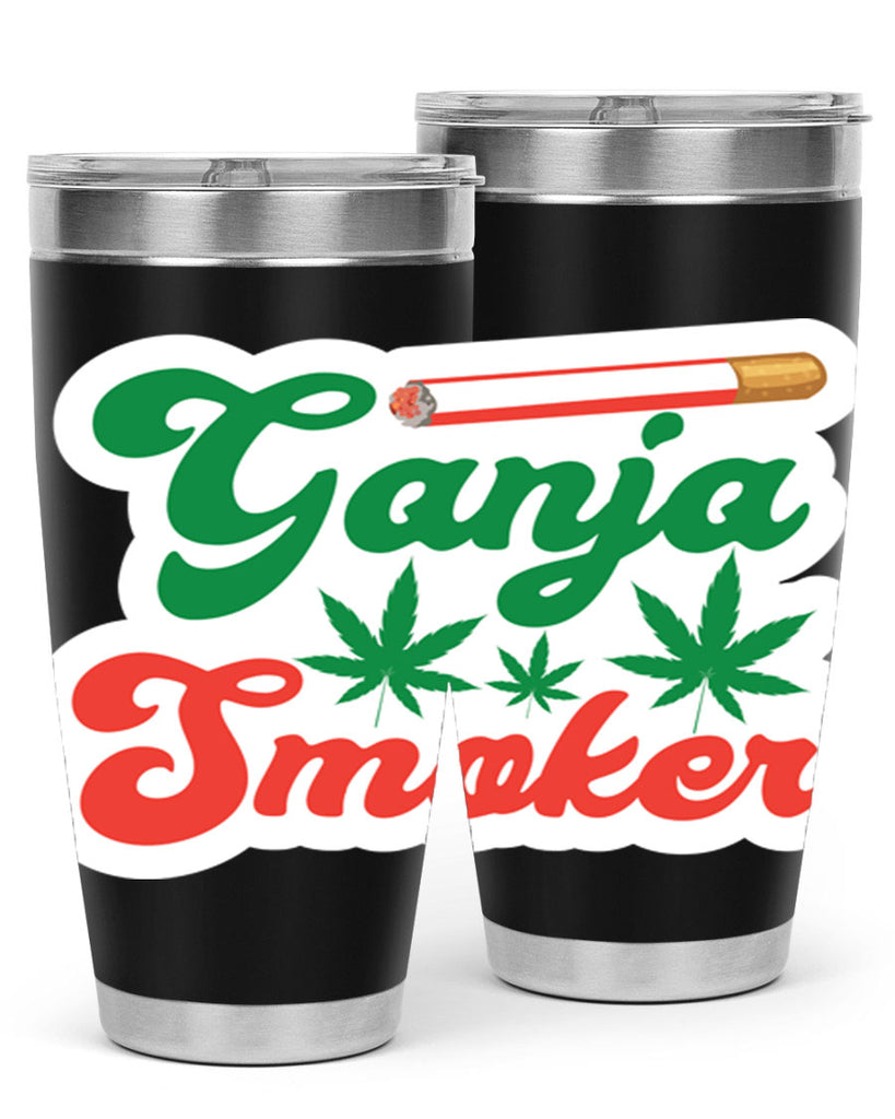 Ganja Smoker 90#- marijuana- Tumbler