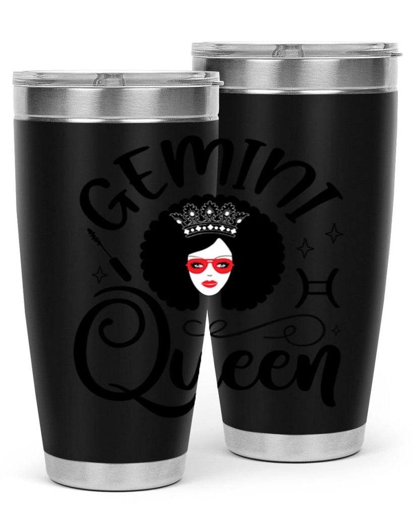 Gemini queen 233#- zodiac- Tumbler