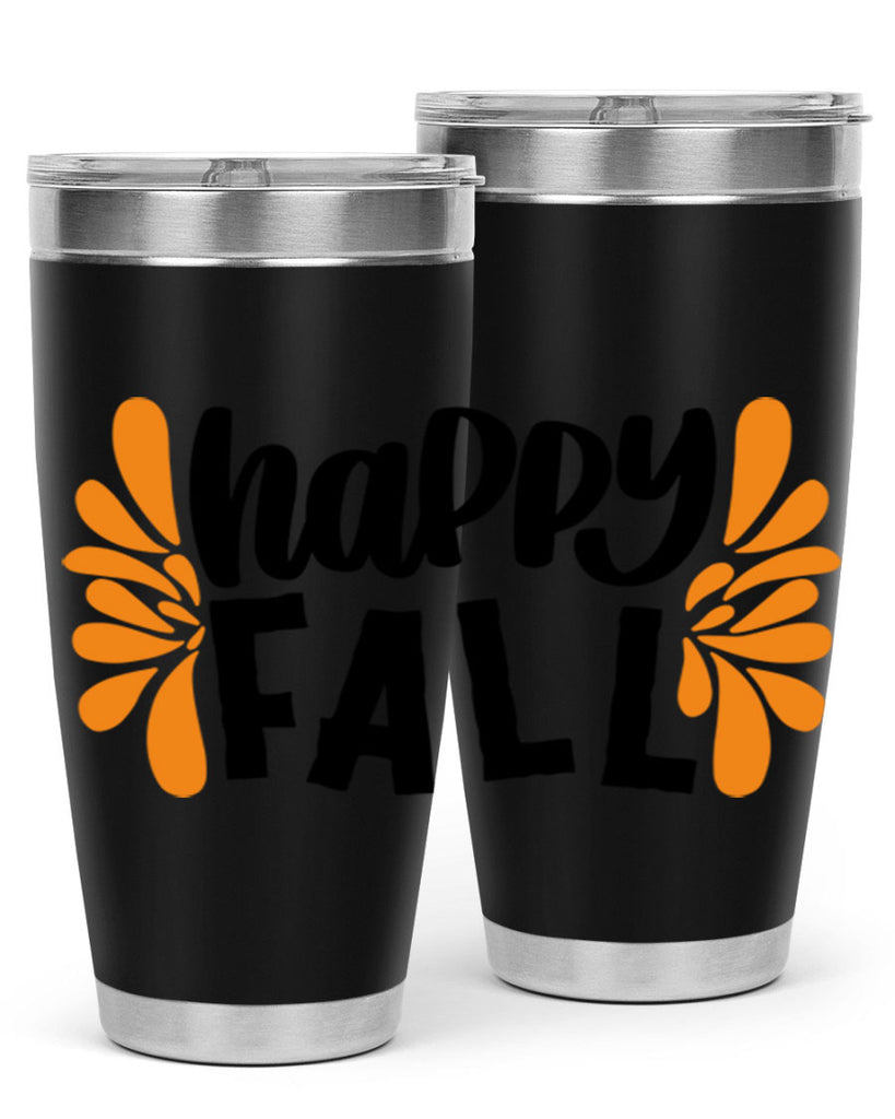 Happy Fall 491#- fall- Tumbler